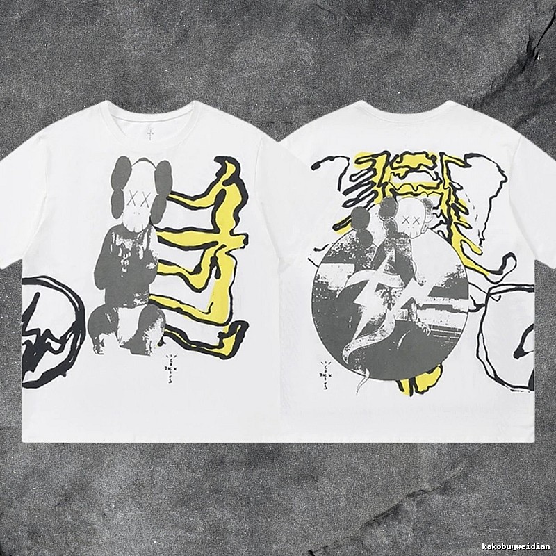 Denim Tears White Graphic T-Shirt Training Look