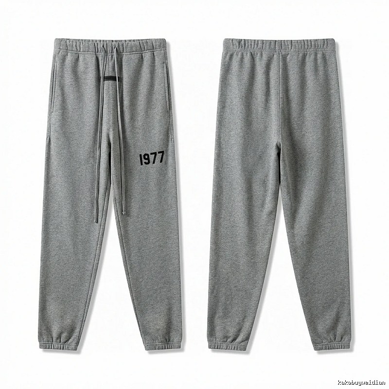 ESSENTIALS 1977 Casual Grey Sweatpants