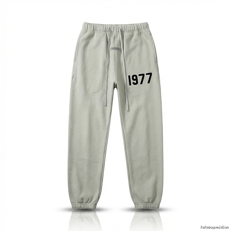 ESSENTIALS 1977 Casual Style Light Gray Sweatpants