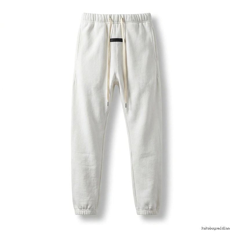 ESSENTIALS Basic Casual White Sweatpants