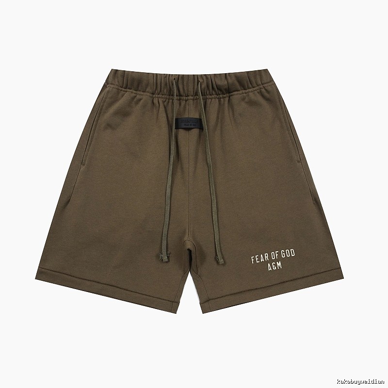 ESSENTIALS Casual Khaki Shorts