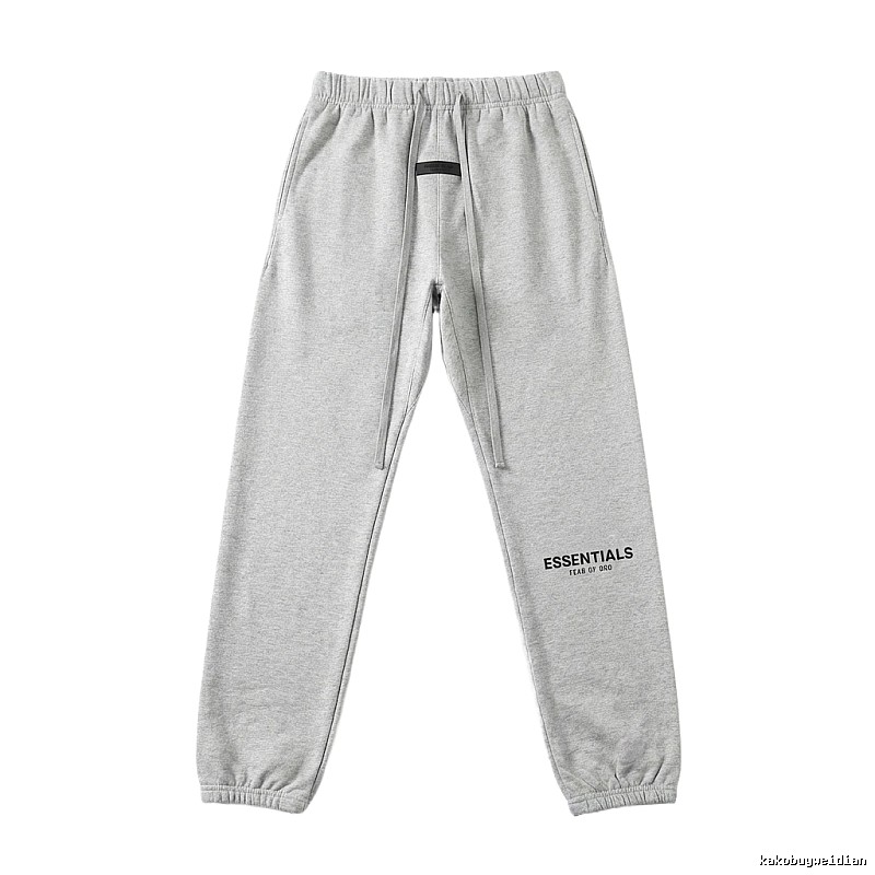 ESSENTIALS casual light gray sweatpants