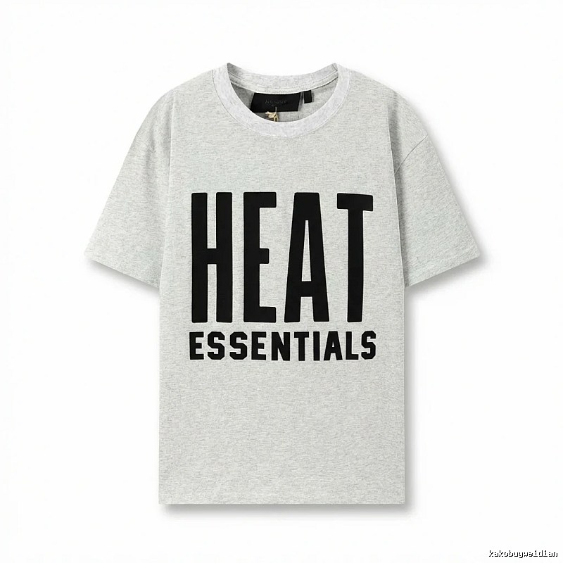 ESSENTIALS HEAT Series Grey T-shirt
