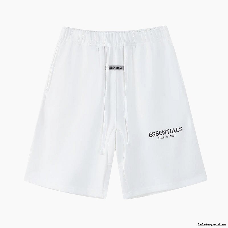 ESSENTIALS minimalist style white shorts