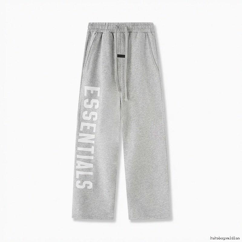 ESSENTIALS Simple Style Gray Sweatpants