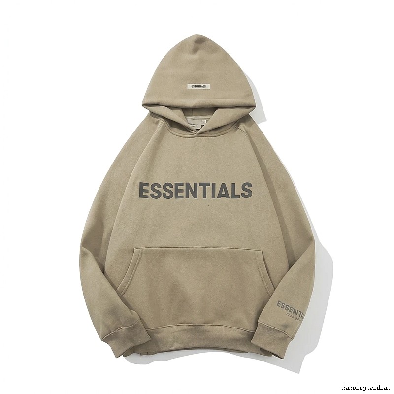 ESSENTIALS Simple Style Khaki Sweatshirt