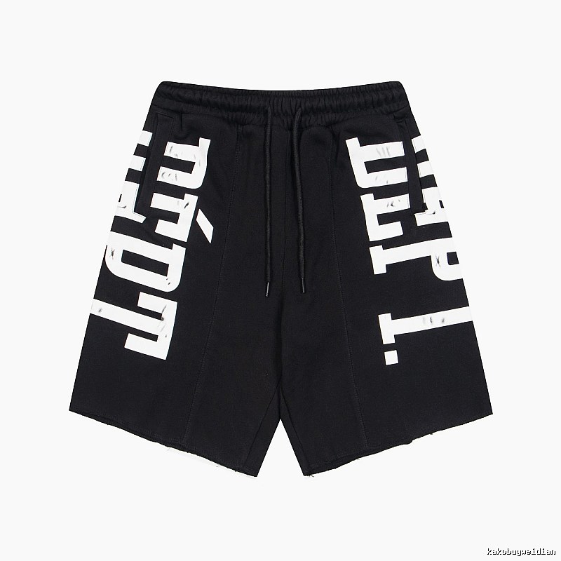 Gallery Dept. Alphabet Style Black Shorts