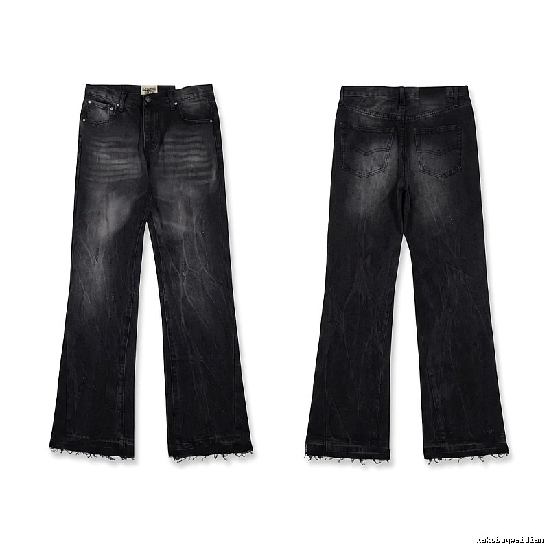 Gallery Dept. Distressed Black Jeans