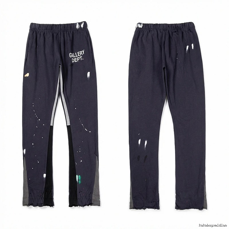 Gallery Dept Graffiti Style Black Pants