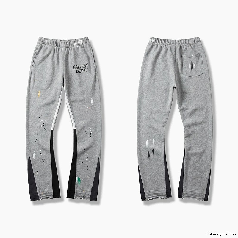 Gallery Dept Graffiti Style Gray Sweatpants