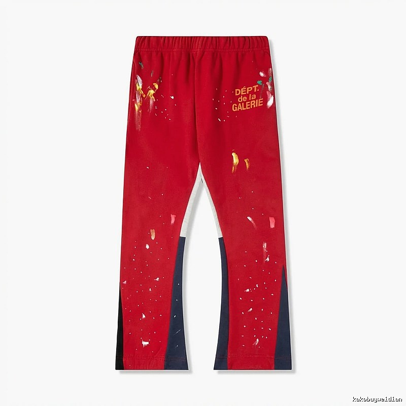 Gallery Dept graffiti-style red pants