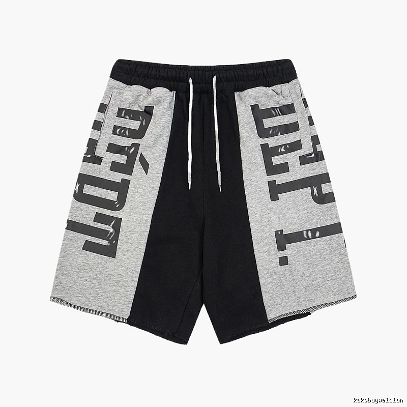 Gallery Dept. Letter Color-Block Casual Shorts