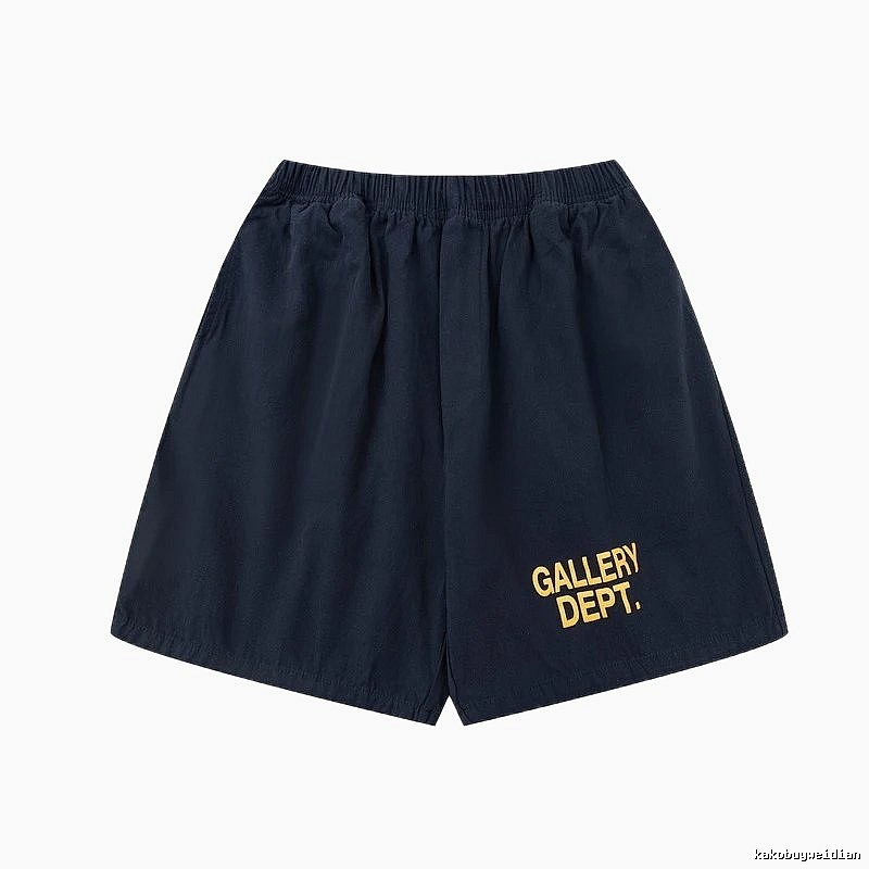 Gallery Dept Retro Style Black Shorts