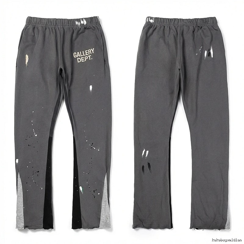 Gallery Dept Ripped Grey Sweatpants