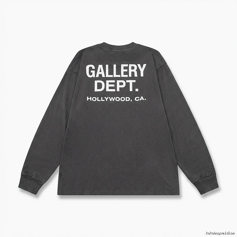 Gallery Dept. simple style black long-sleeve