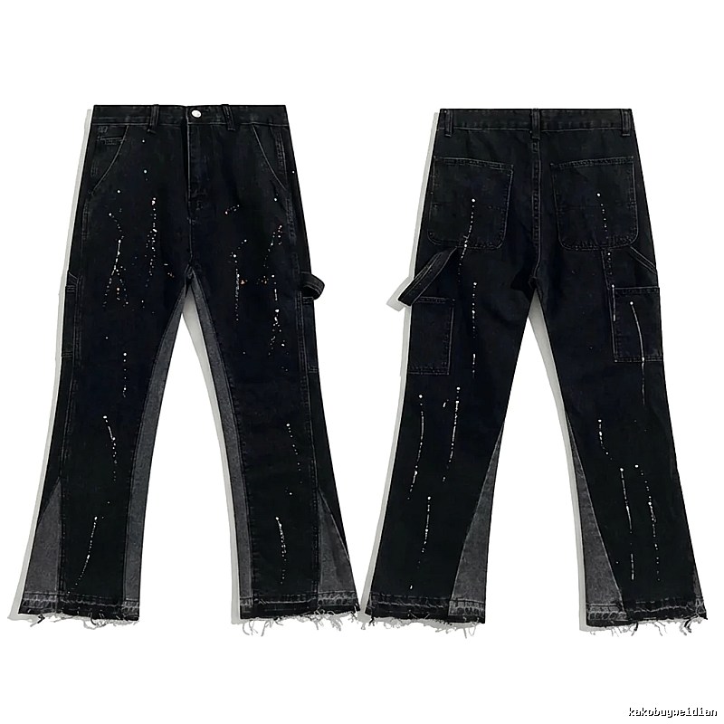 Gallery Dept Workwear Style Black Jeans