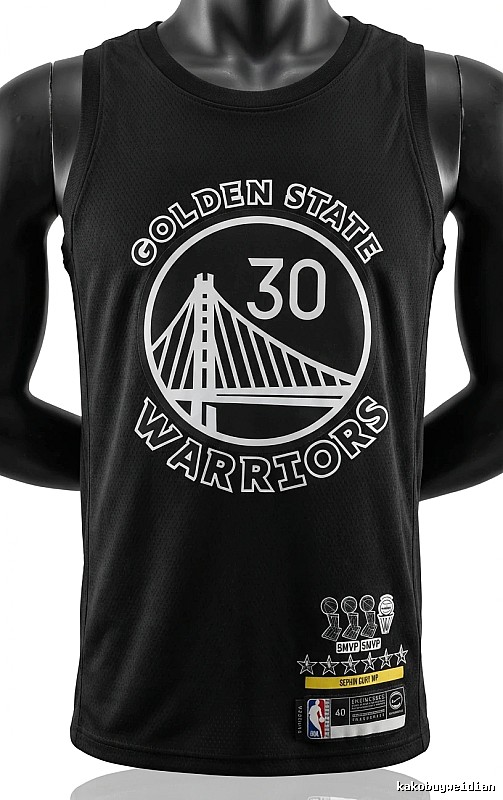 Golden State Warriors Curry Style Black Vest