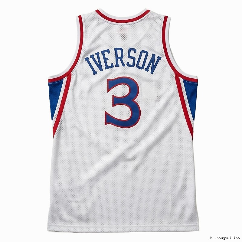 Iverson No. 3 retro-style jersey