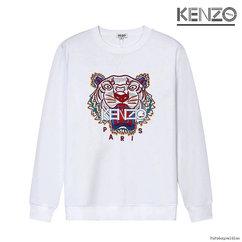 Kenzo Style Kc18 Tiger SweatShirt Clean Finish Graphic
