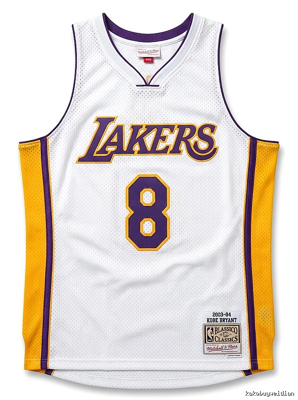 Kobe Lakers retro-style jerseys