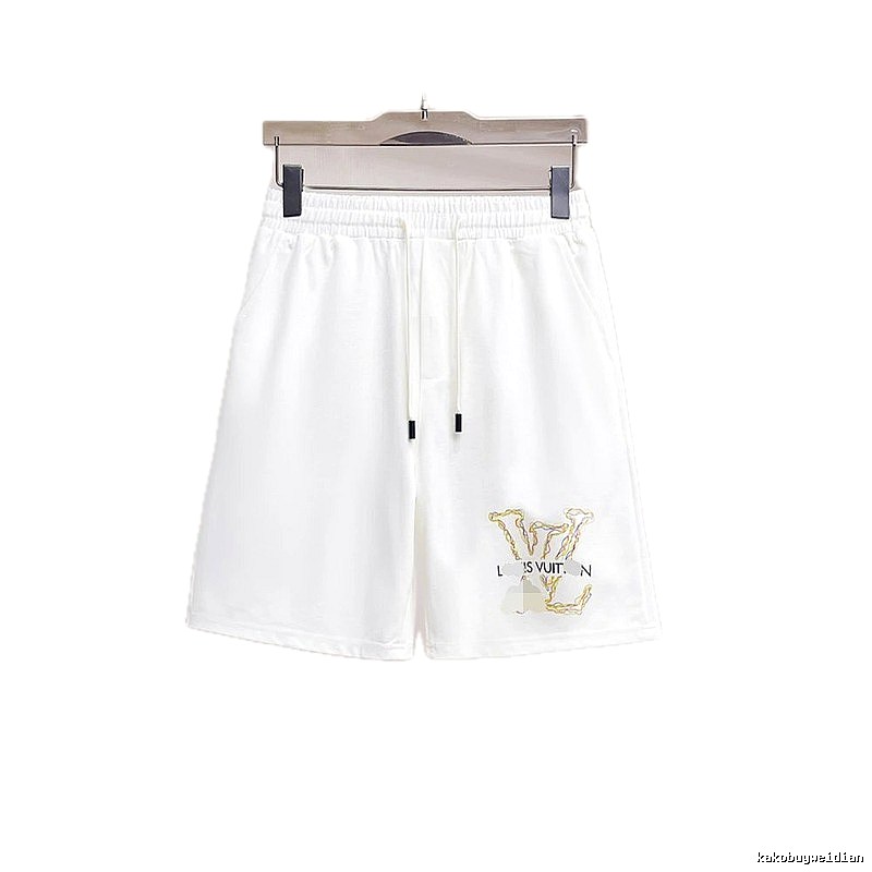 Louis Vuitton Printed Casual Style White Shorts