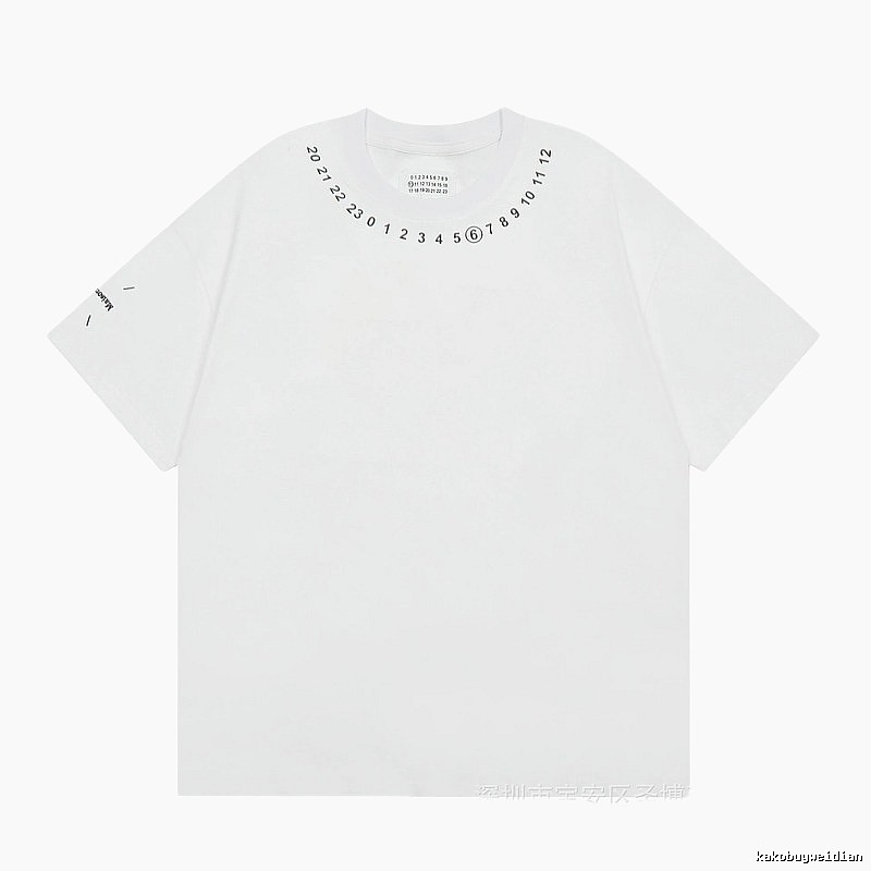Maison Margiela MM6 High Street Style White T-Shirt