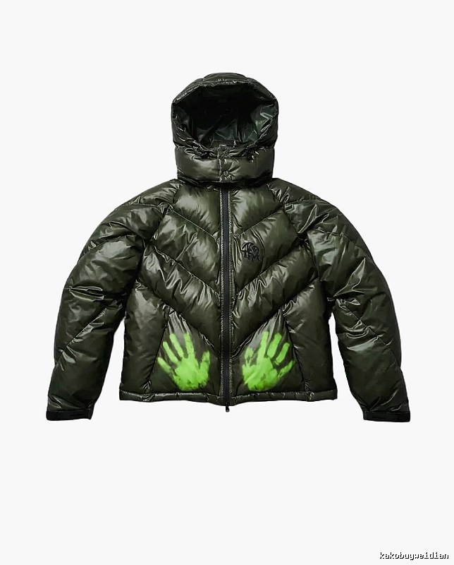 Mertra trendy brand luminous green down jacket