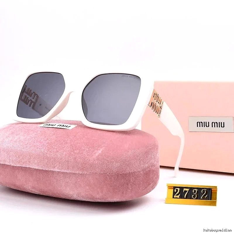 Miu Miu Daily Oversized sunglasses Black Oval Sunglasses with Visual Detail
