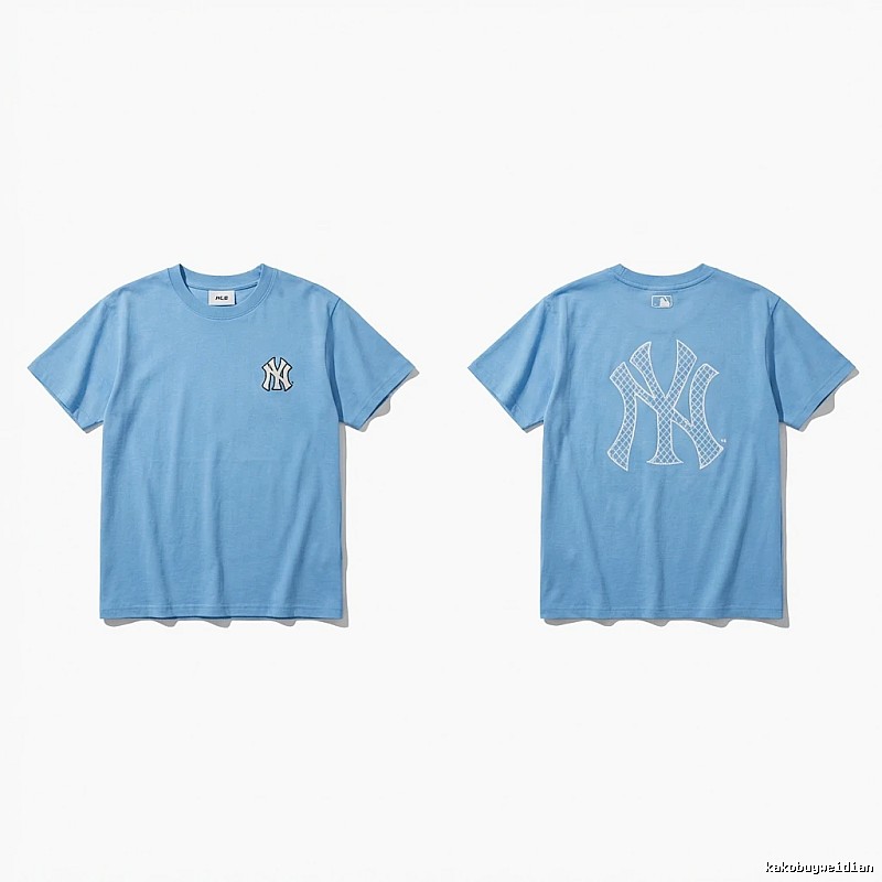MLB Classic Simple Style Blue T-shirt