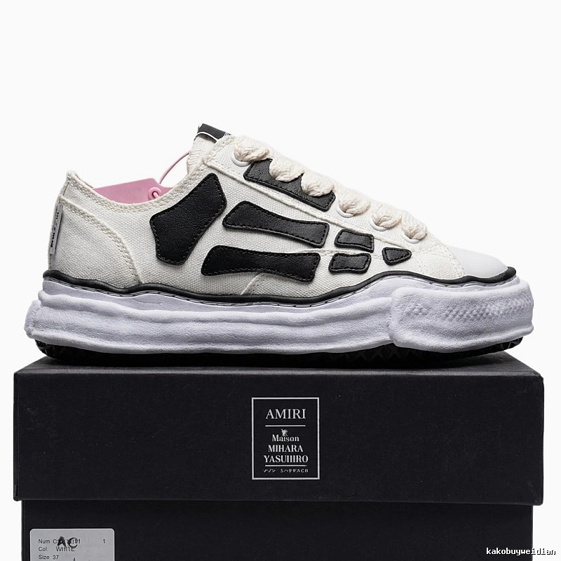 MMY Deconstructed Style Black and White Sports Shoes