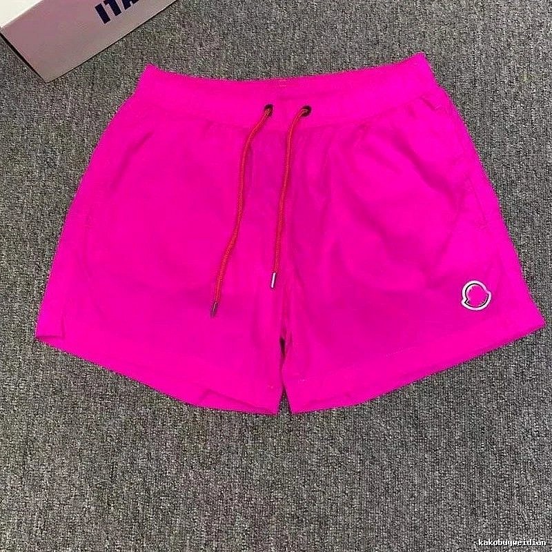 Moncler Monogram Nylon shorts Black Drawstring Moncler for Layered Styling