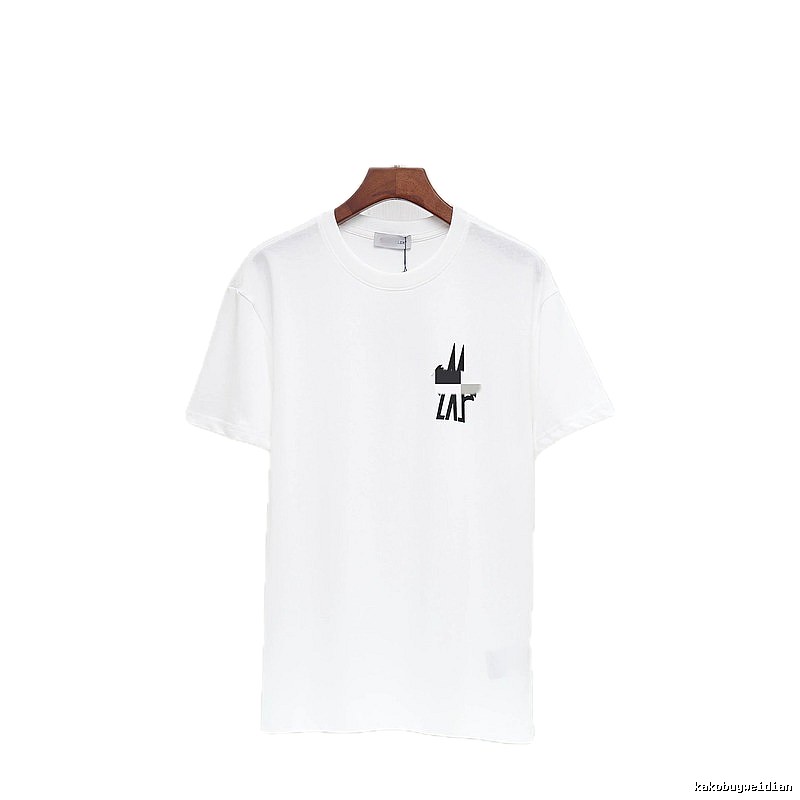 Moncler Printed Casual-style White Short-sleeve T-shirt