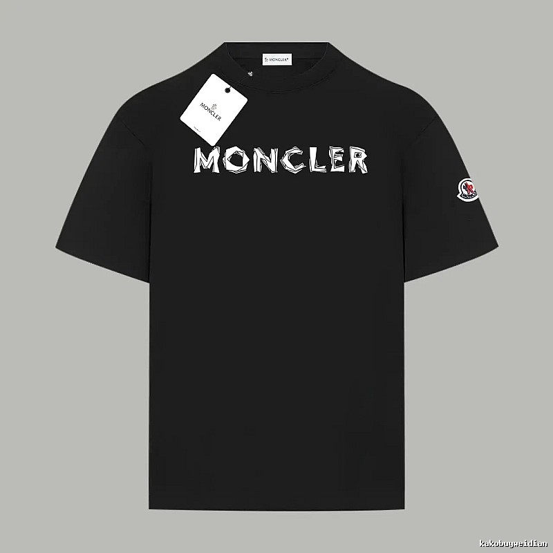 Moncler trendy and cool style black T-shirt