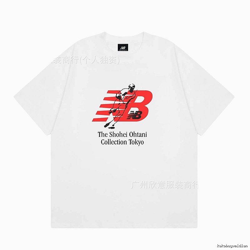 New Balance x Ohtani Sporty White Co-branded T-Shirt
