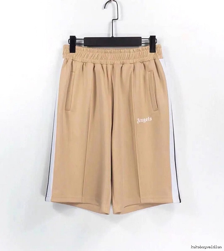 Palm Angels Statement Track shorts Black Side Stripe for Easy Pairing