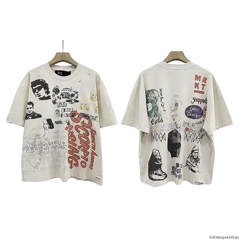 Paly Hollywood Graffiti Retro Off-white T-shirt