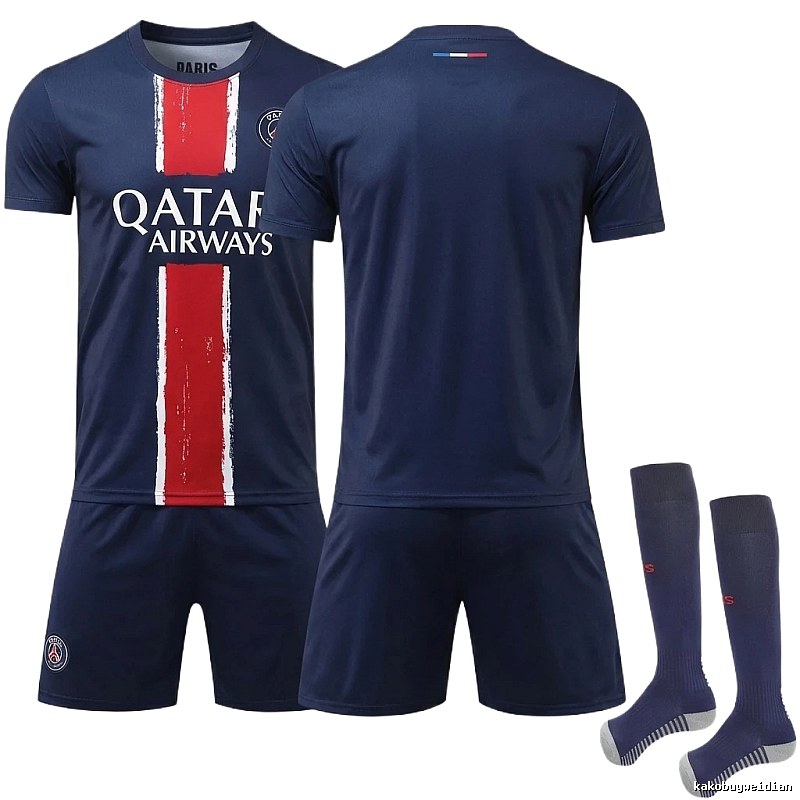 Paris Saint-Germain sporty dark blue jersey