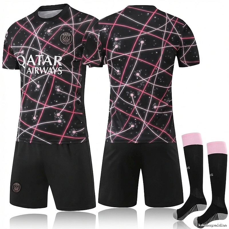 PSG Starry Sky Style Black Jersey