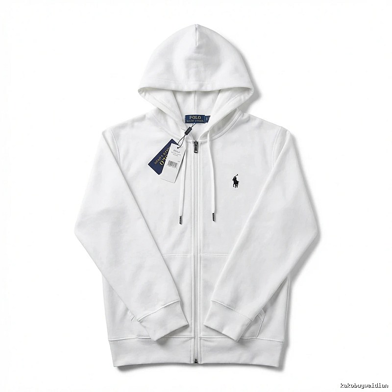 Ralph Lauren basic casual white sweatshirt