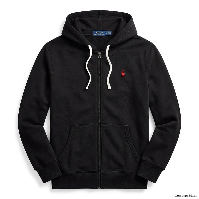 Ralph Lauren black casual style hoodie