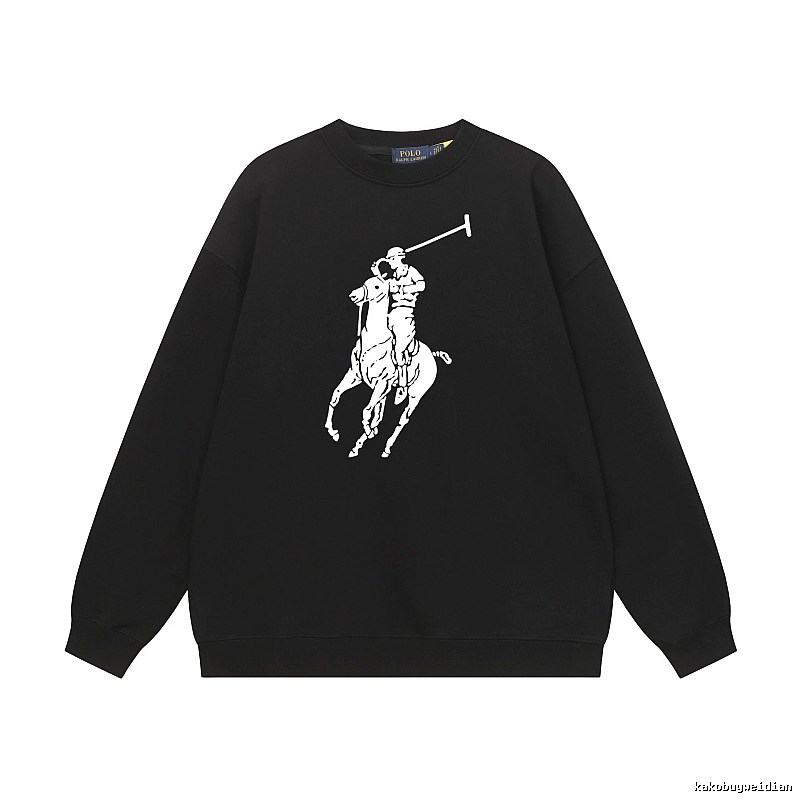 Ralph Lauren black trendy brand polo shirts