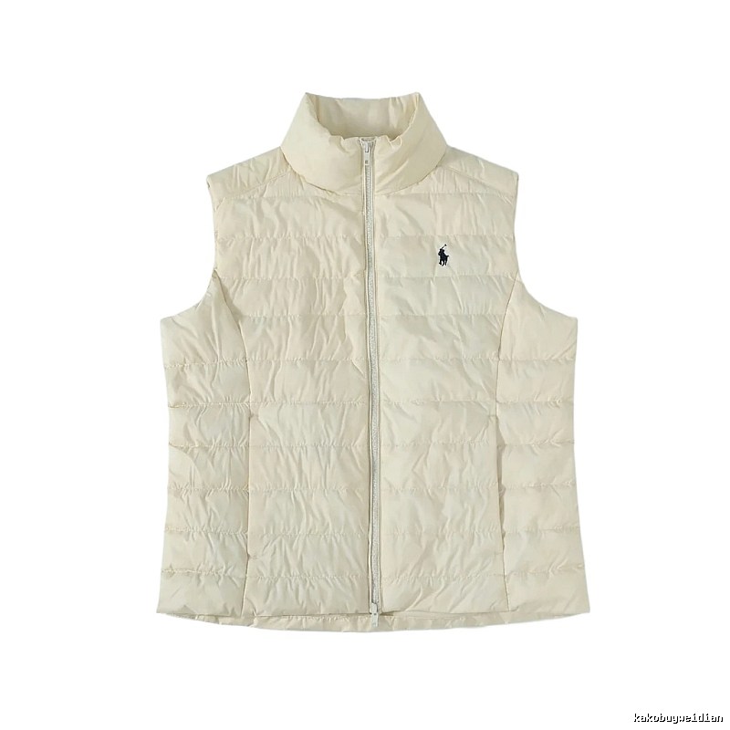 Ralph Lauren Classic Beige Down Vest