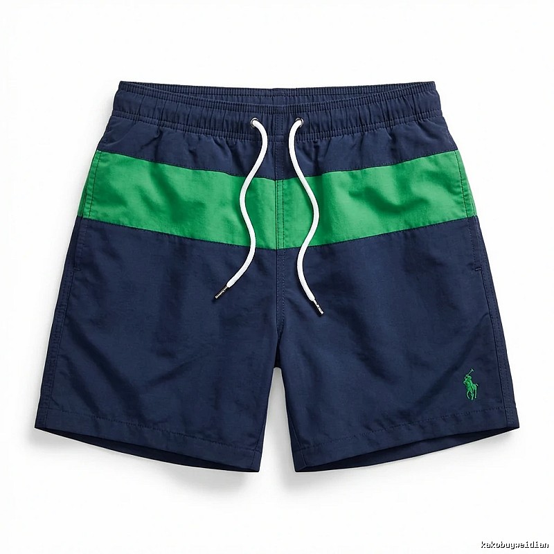 Ralph Lauren Color-Block Casual Shorts