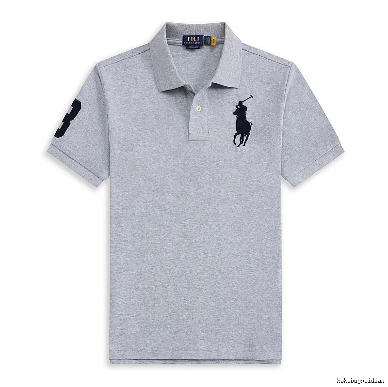 Ralph Lauren Polo Classic Grey Short Sleeve