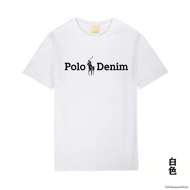 Ralph Lauren Polo Denim White T-shirt