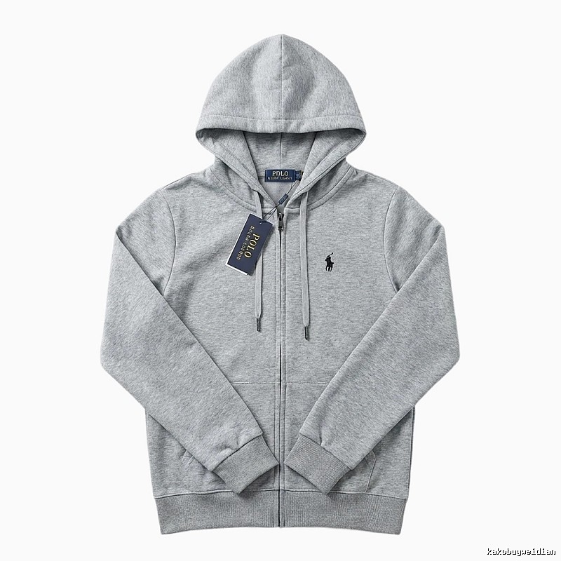 Ralph Lauren POLO series grey hoodie