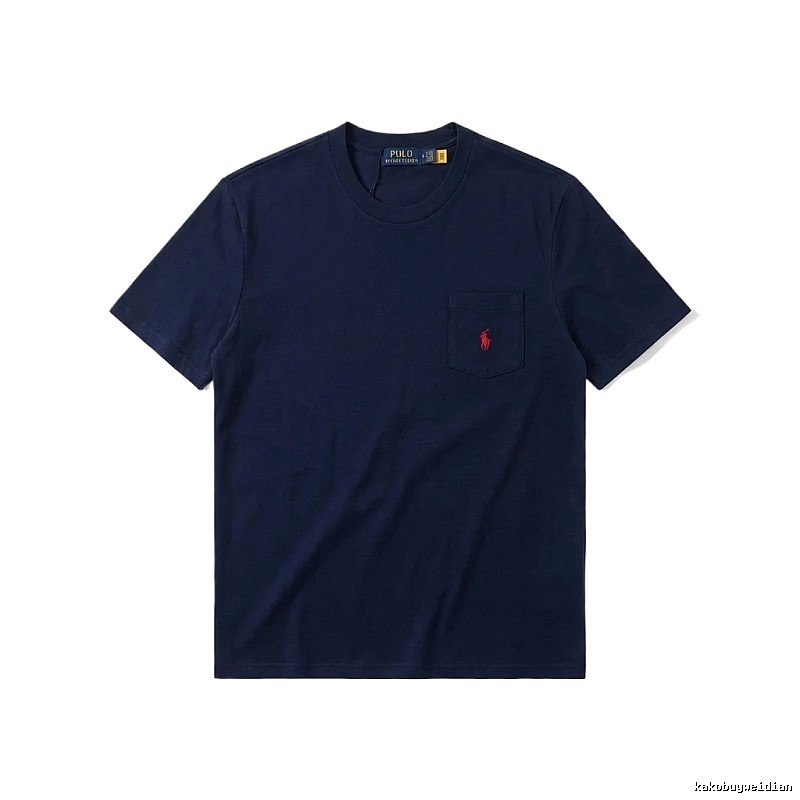 Ralph Lauren Polo simple navy blue T-shirt