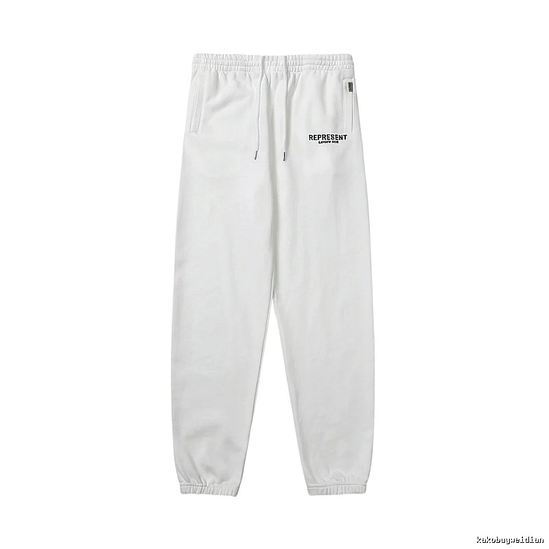 REPRESENT Basic White Sweatpants