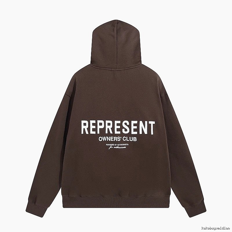 Represent Lightweight Owners Club hoodie Navy Large Represent for Trend Styling