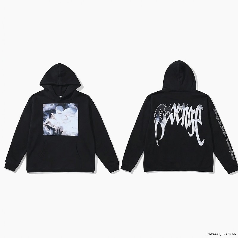 Revenge dark style black hoodie